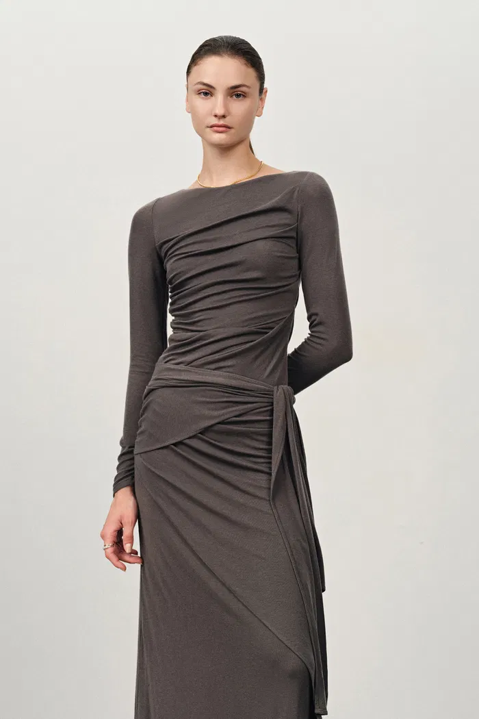 10177-viet-runched-pleated-long-sleeve-maxi-dress-in-tencel-merino-knit-1.webp
