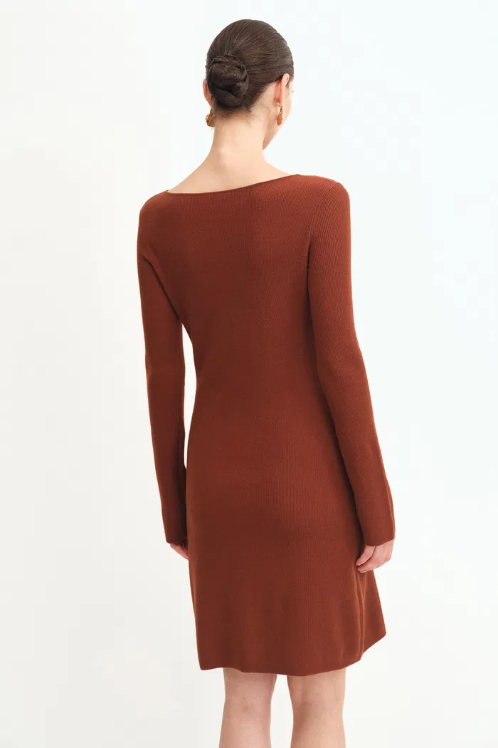 10397-emily-red-henley-collar-fitted-short-dress-in-merino-wool-knit-1.webp