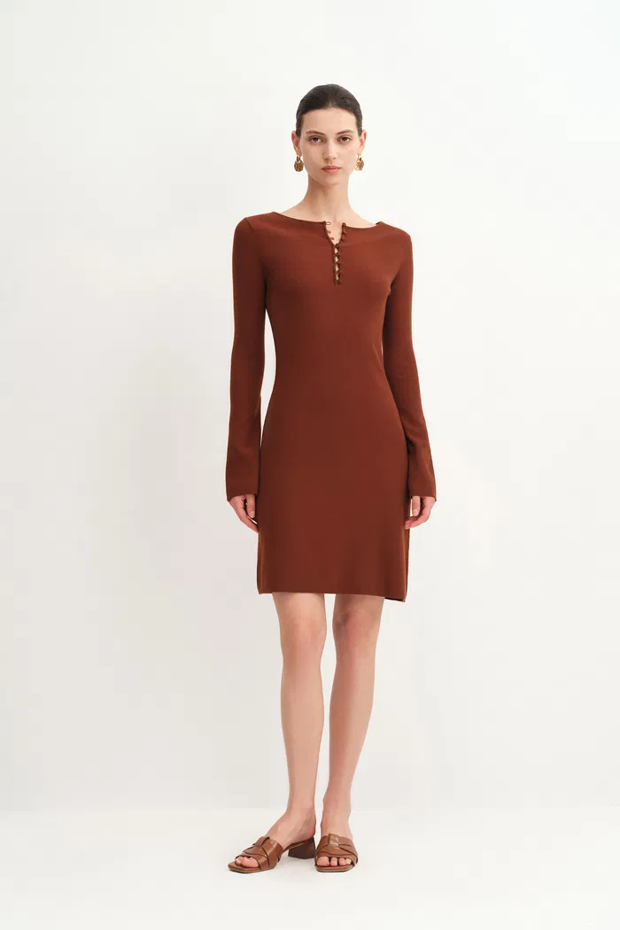 10397-emily-red-henley-collar-fitted-short-dress-in-merino-wool-knit-1.webp