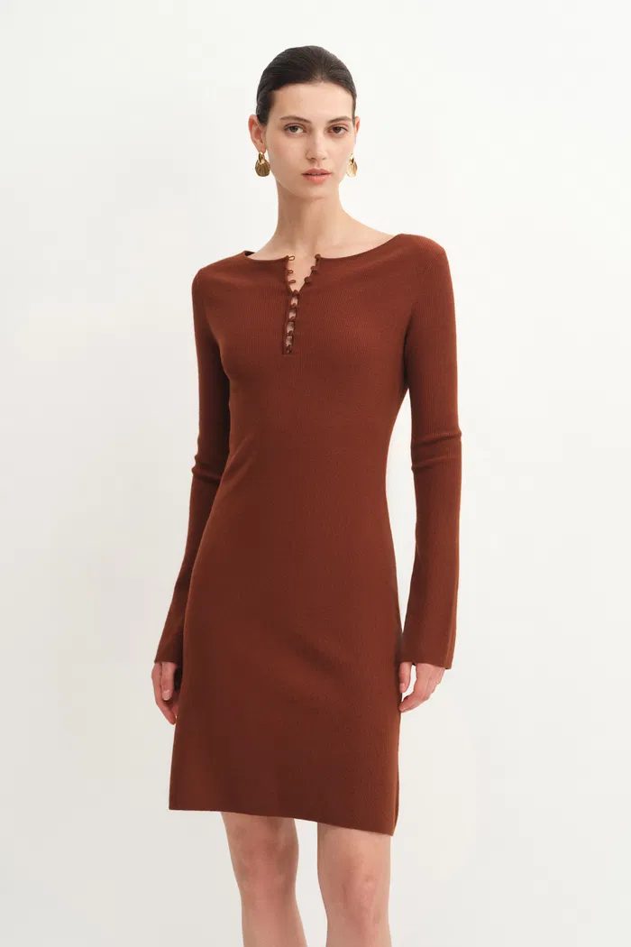 10397-emily-red-henley-collar-fitted-short-dress-in-merino-wool-knit-1.webp
