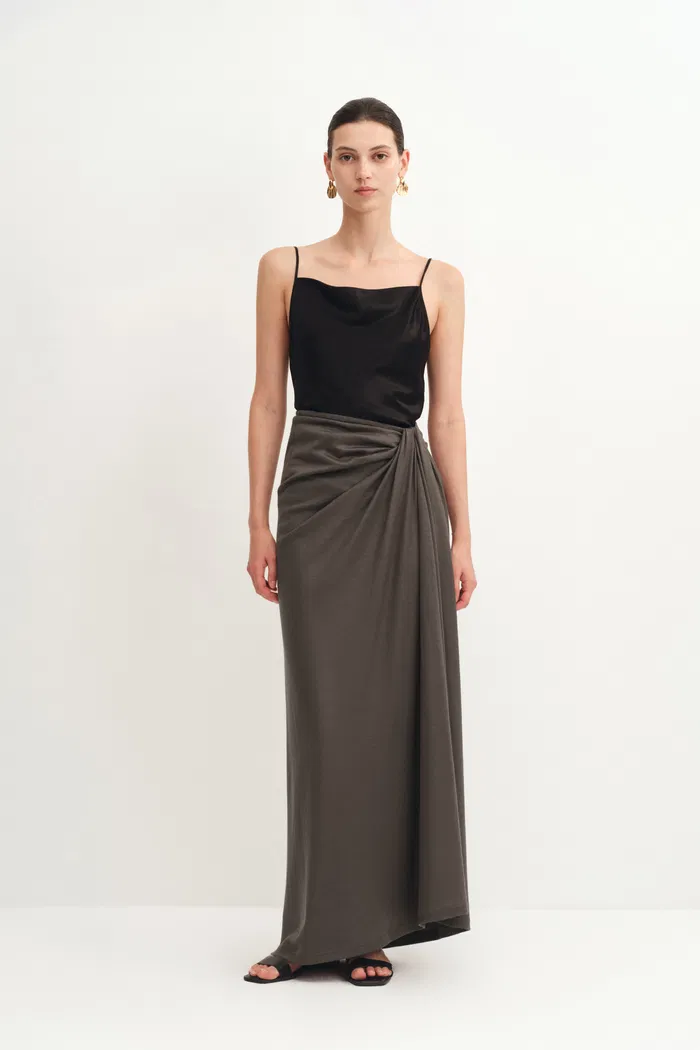 Kari Skirt in Lightweight Merino Knit