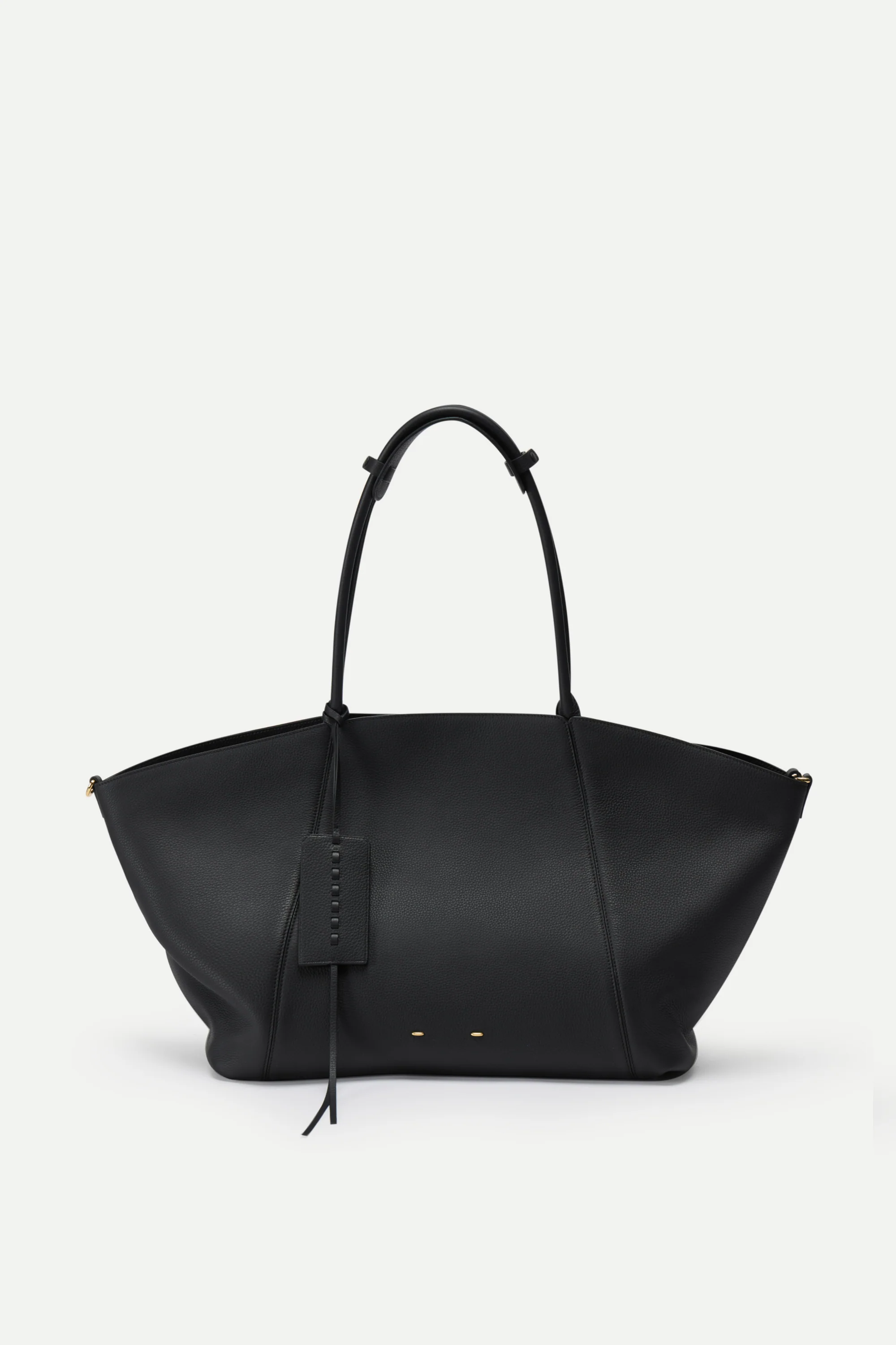 Brera Convertible Tote Bag Large in Full Grain Leather and Suede