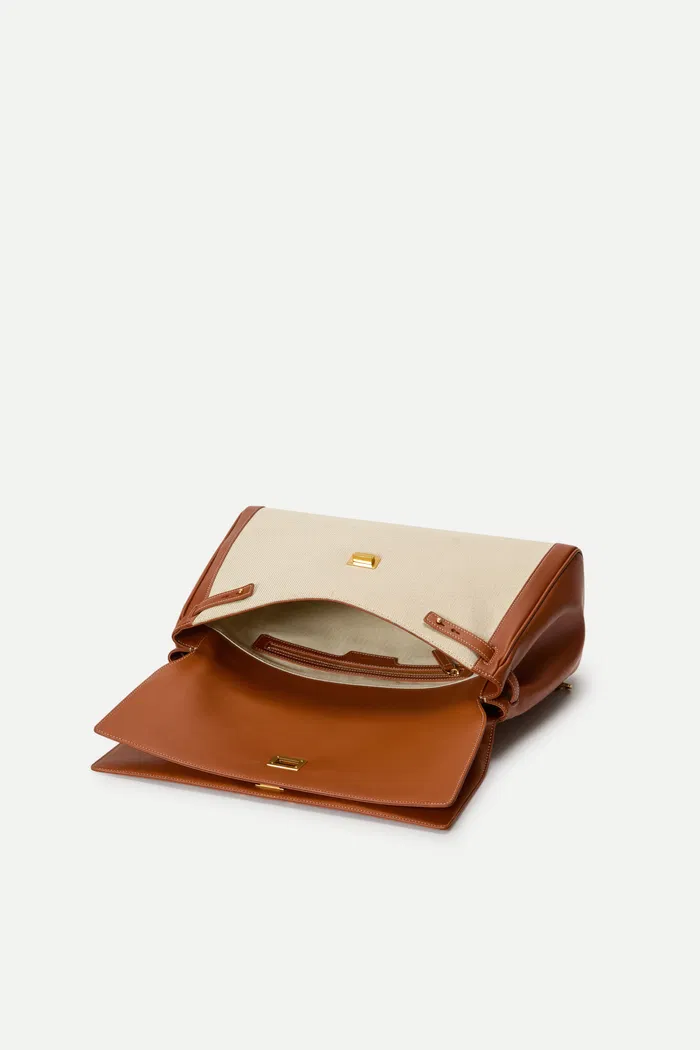13022-fab-rialto-double-flap-handbag-in-nappa-leather-water-resistant-canvas-1.webp
