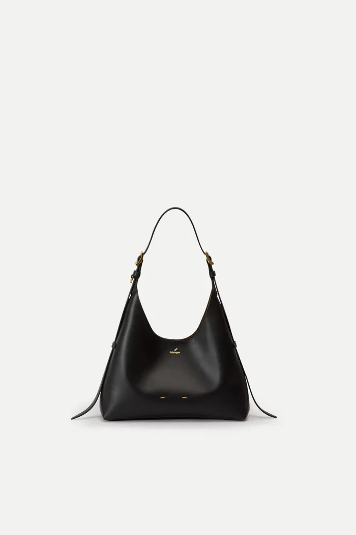 Fab Duomo Small Hobo Bag in Nappa Leather
