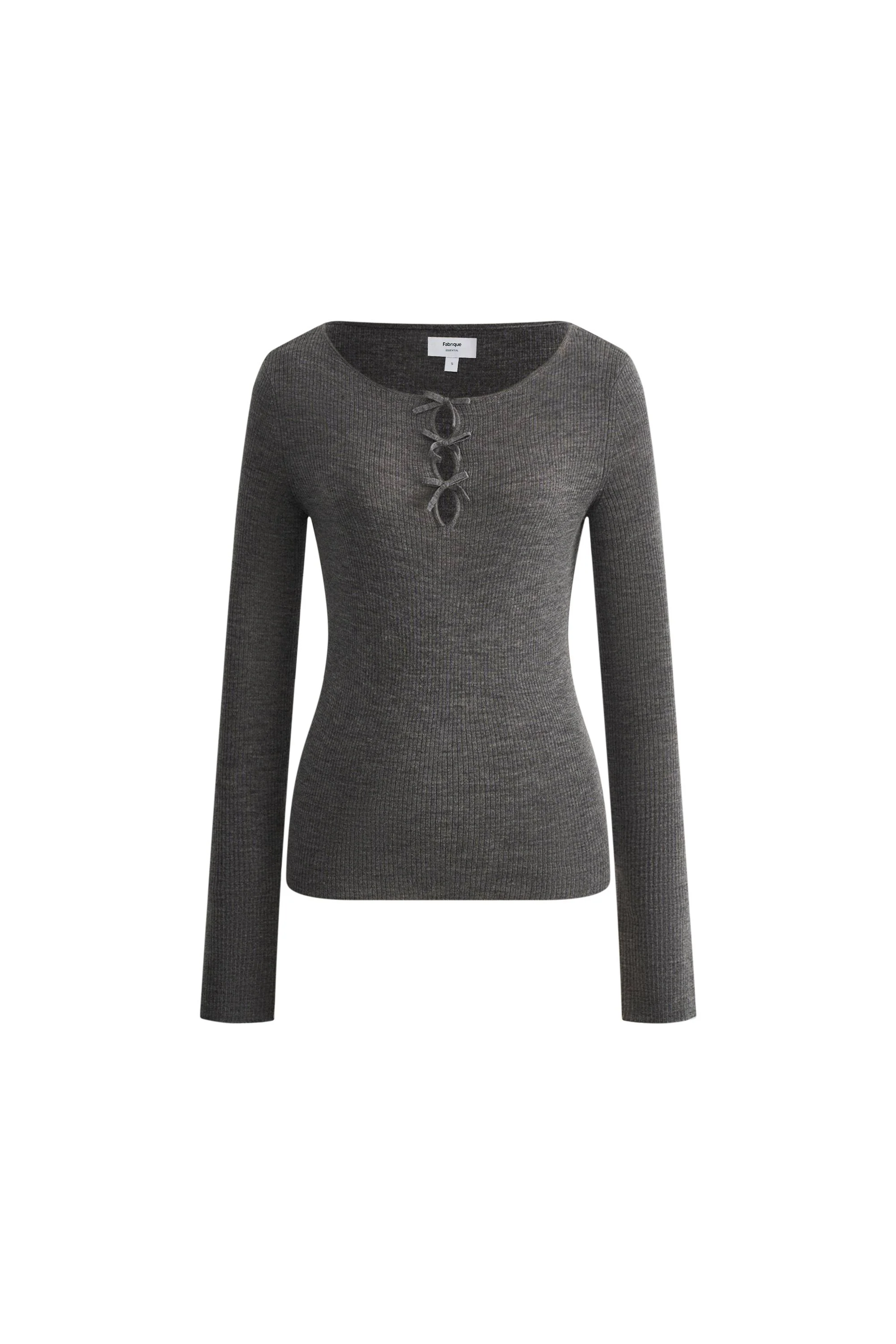 1619-eden-grey-bow-tie-cutwork-wool-long-sleeve-top-in-merino-wool-knit-1.webp