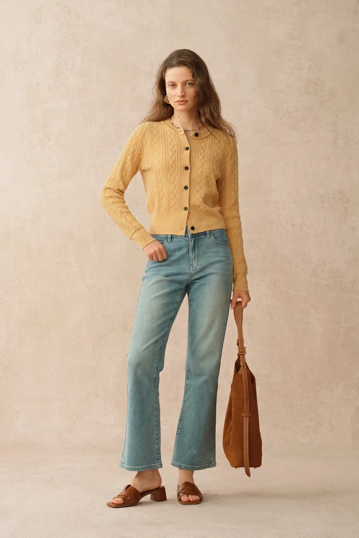 1627-jinji-yellow-lace-trim-light-short-cardigan-in-wool-cable-knit-1.webp