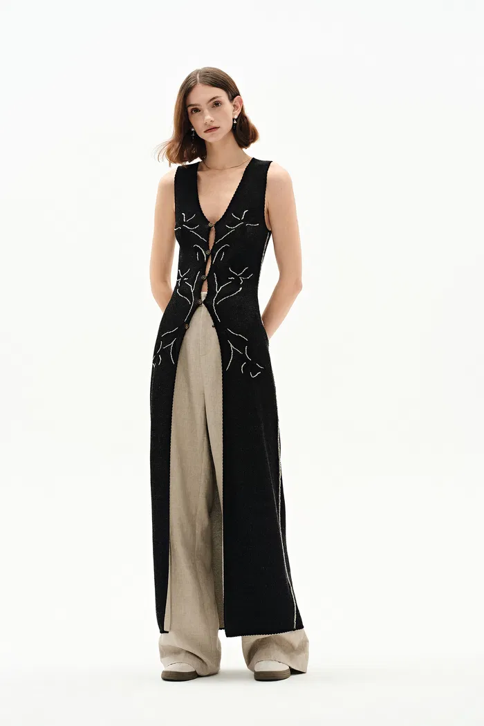 2383-mazurek-sleeveless-long-slit-vest-in-cotton-blend-knit-1.webp