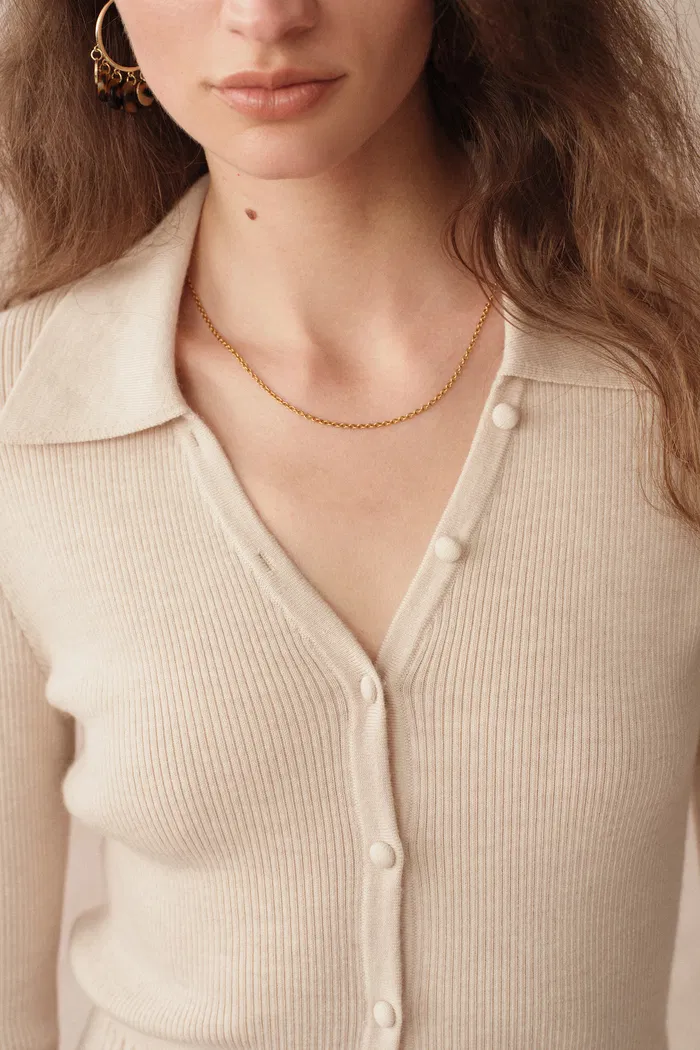 2550-katia-beige-wavy-cuff-fitted-collared-cardigan-in-stretchy-merino-wool-cable-knit-1.webp