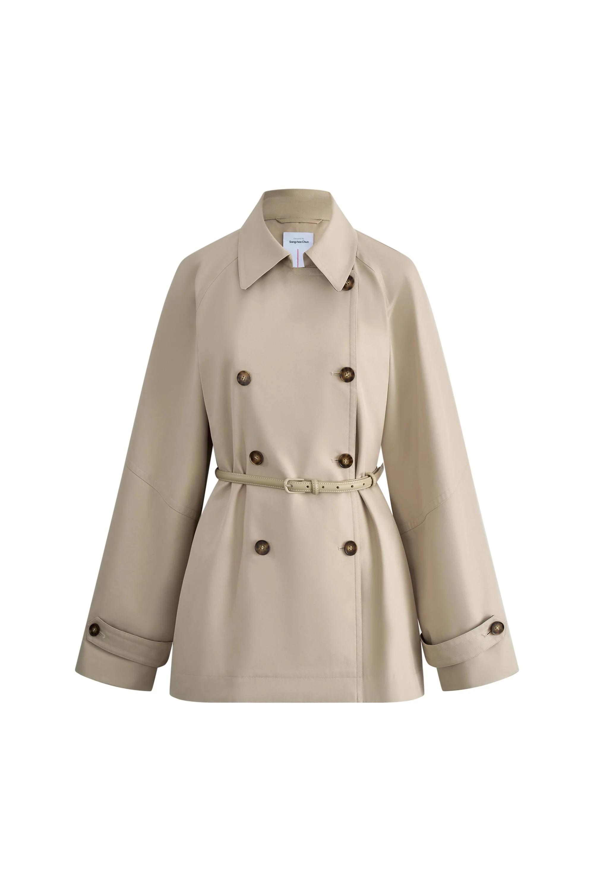 2576-catelo-double-breasted-leather-belted-short-trench-coat-in-wrinkle-resistant-cotton-1.webp