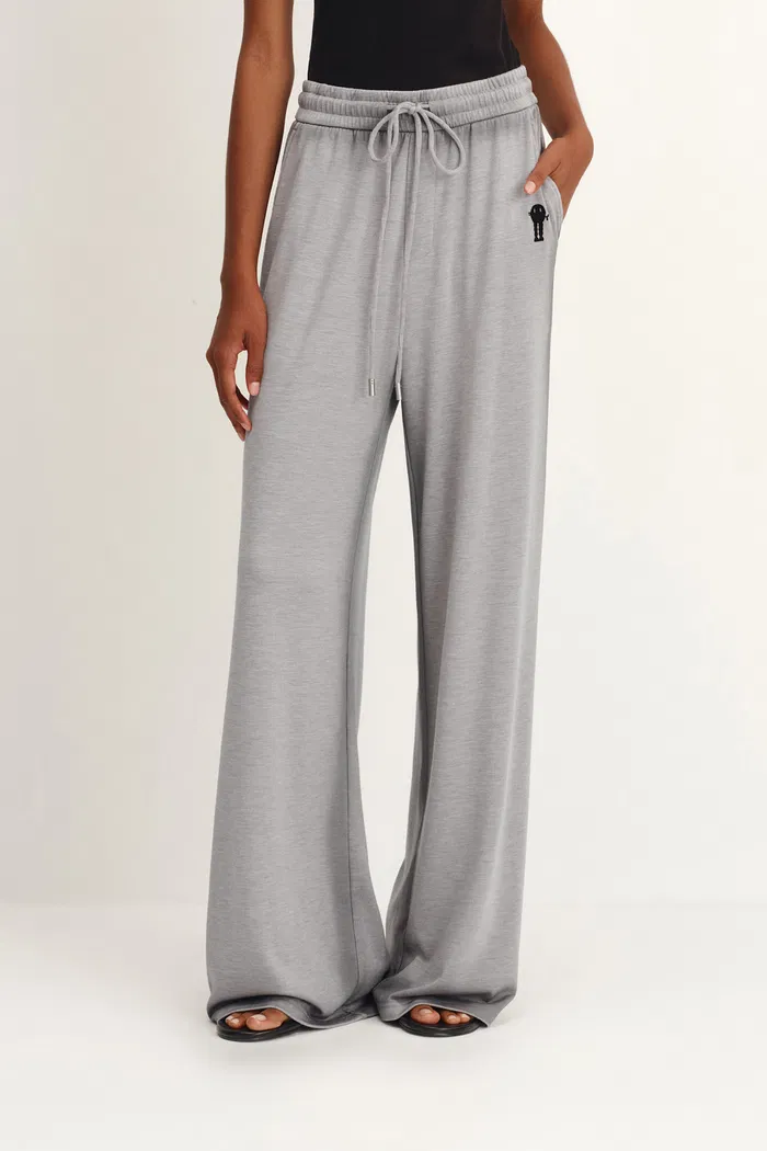 My Mr. Shadow Hand Sprayed Edges Drawstring Sweatpants in Modal-Acetate