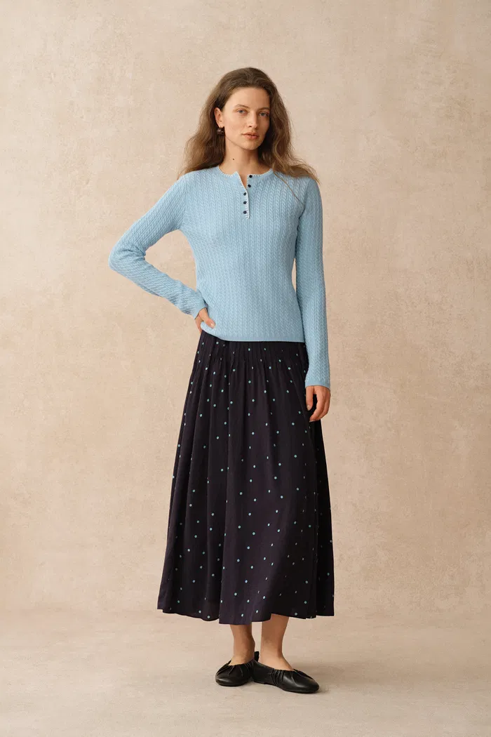 2814-mika-blue-henley-neck-long-sleeve-top-in-merino-wool-cable-knit-1.webp