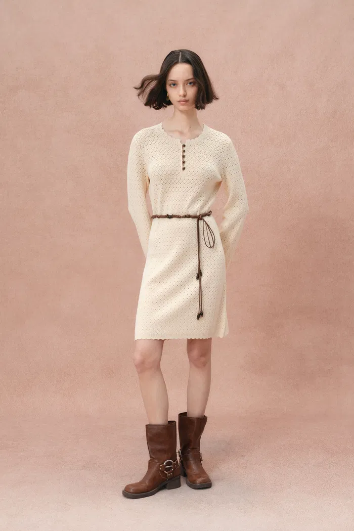 3083-mira-heavy-shell-hem-long-sleeve-short-dress-in-pearl-fiber-blend-1.webp