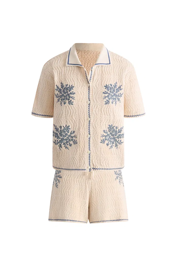 3227-gracia-embroidered-blue-flora-collared-top-and-shorts-matching-set-in-linen-blend-knit-1.webp