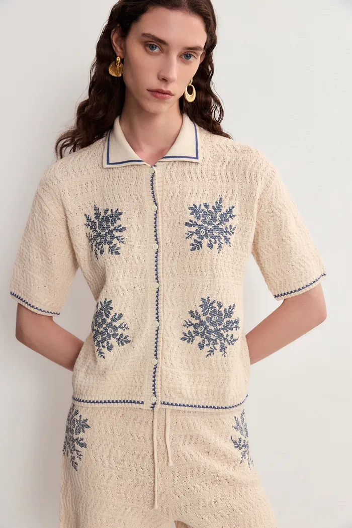 3227-gracia-embroidered-blue-flora-collared-top-and-shorts-matching-set-in-linen-blend-knit-1.webp