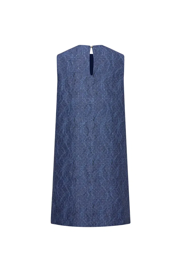 3255-lila-textured-sleeveless-short-dress-in-imported-korean-metallic-lace-1.webp