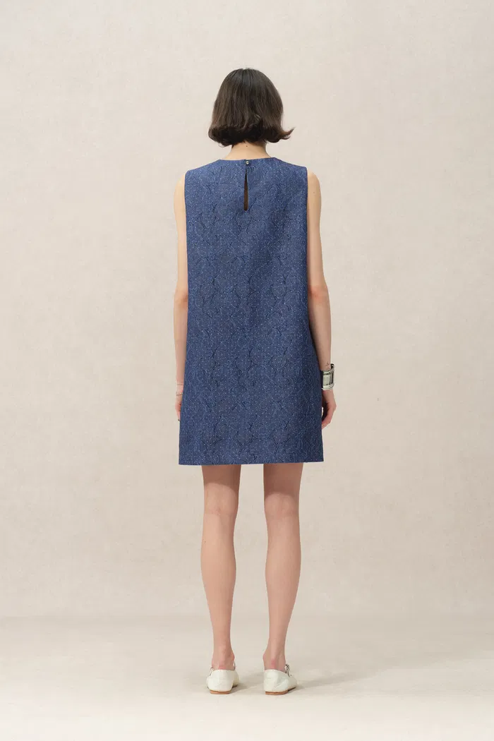3255-lila-textured-sleeveless-short-dress-in-imported-korean-metallic-lace-1.webp