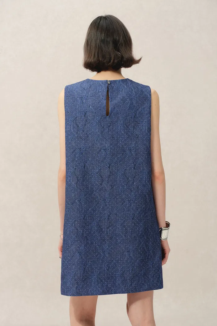 3255-lila-textured-sleeveless-short-dress-in-imported-korean-metallic-lace-1.webp