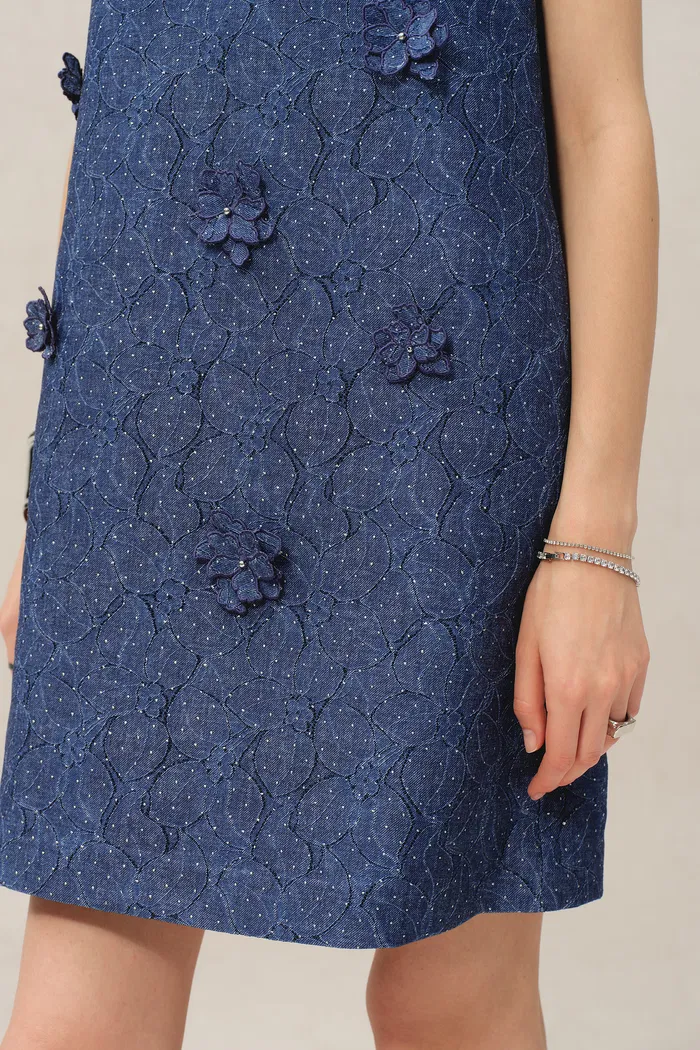 3255-lila-textured-sleeveless-short-dress-in-imported-korean-metallic-lace-1.webp