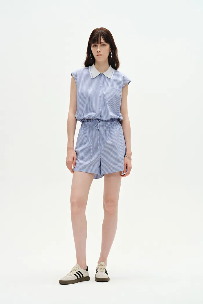 3599-nino-contrast-collar-sleeveless-shirt-top-and-short-matching-set-in-cotton-poplin-1.webp