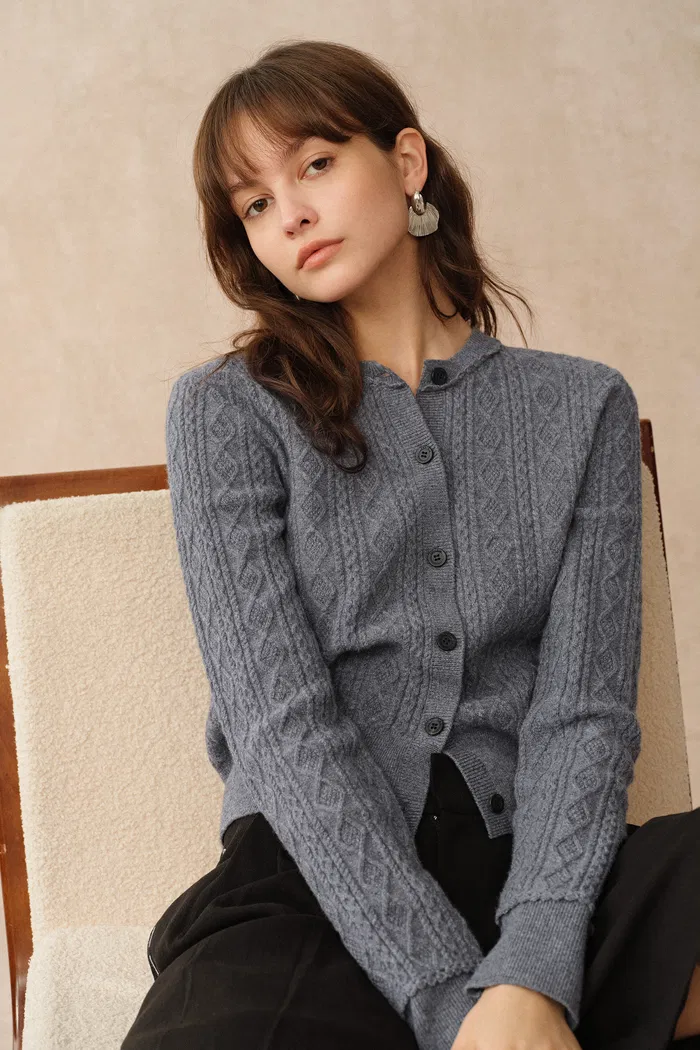 3649-jinji-grey-lace-trim-light-short-cardigan-in-wool-cable-knit-1.webp