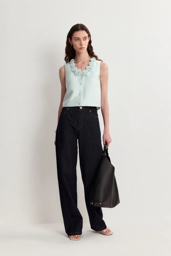 3862-loira-3d-handmade-floral-vest-top-in-silk-wool-satin-1.webp