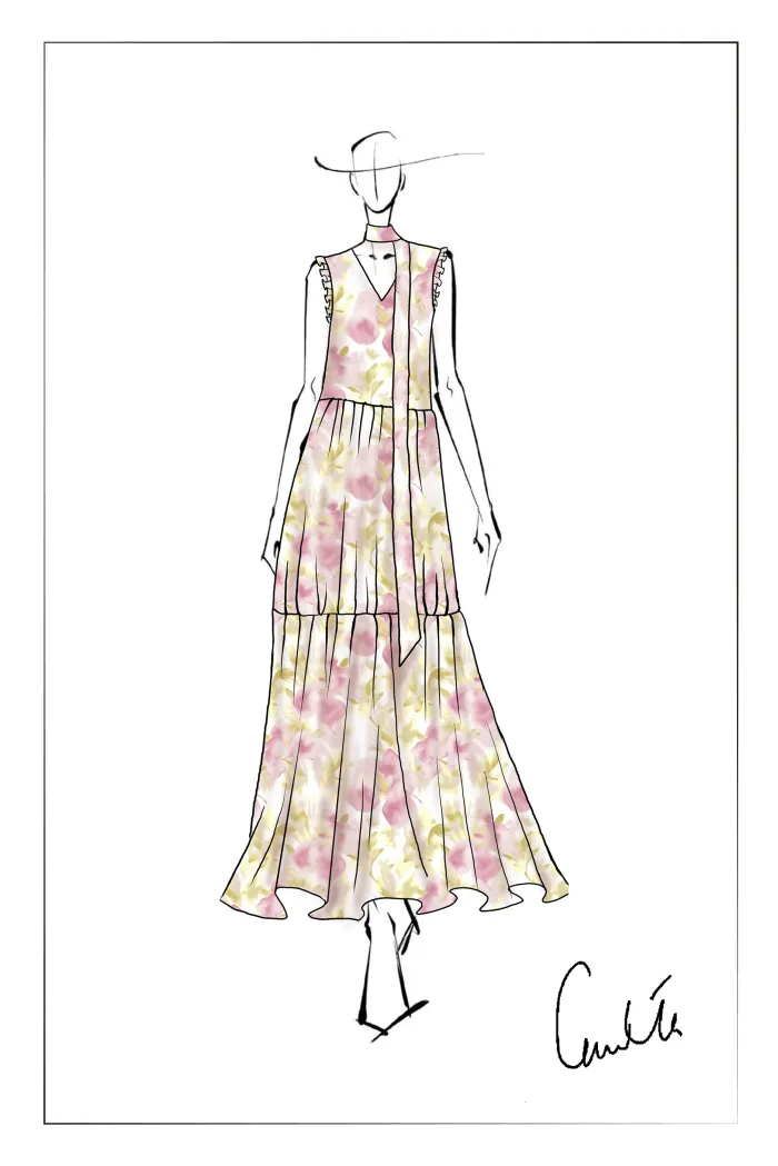 4530-lina-scarf-neck-flora-printed-dress-in-silk-linen-blend-1.webp