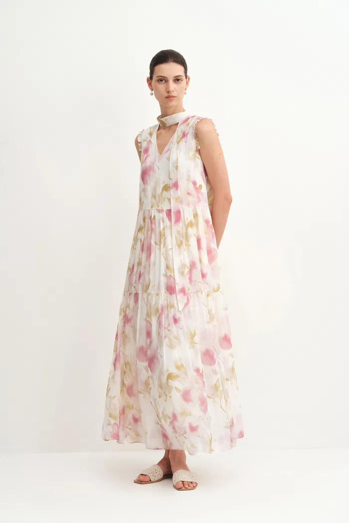 4530-lina-scarf-neck-flora-printed-dress-in-silk-linen-blend-1.webp