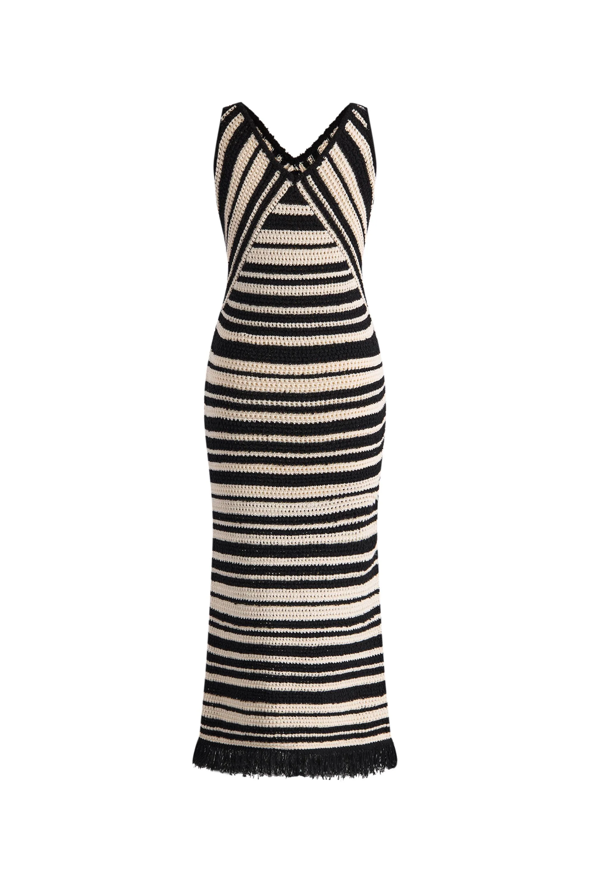 4678-kari-handmade-tassels-ivory-white-striped-dress-in-cotton-knit-1.webp