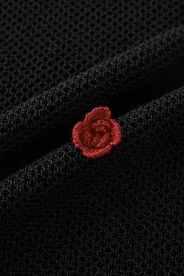 4879-ellie-black-sleeveless-floral-crochet-dress-in-cotton-linen-knit-1.webp