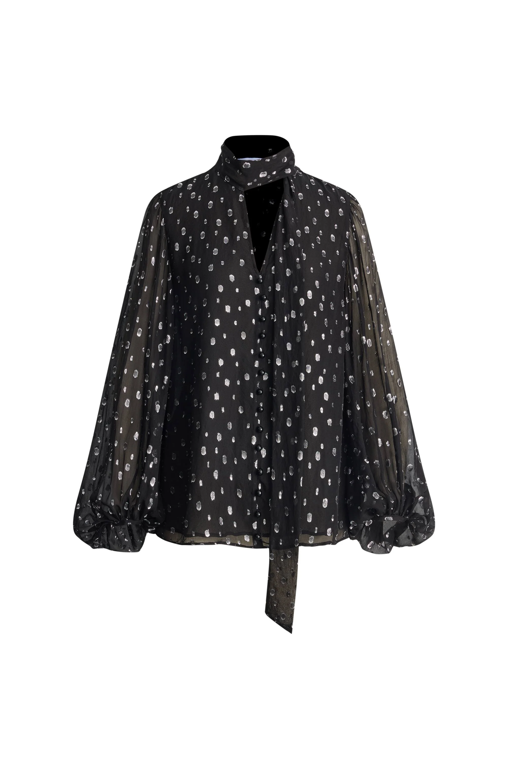 4971-stars-neck-scarf-blouse-silk-crepe-with-metallic-accents-1.webp
