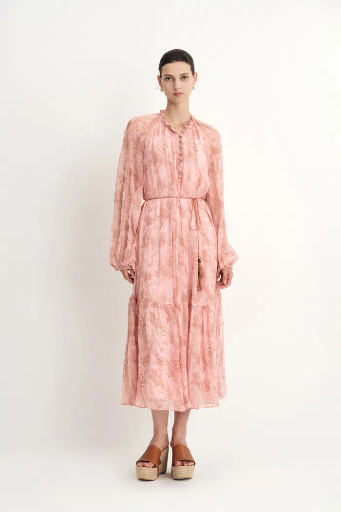 Amelia Floral Long Sleeve Dress
