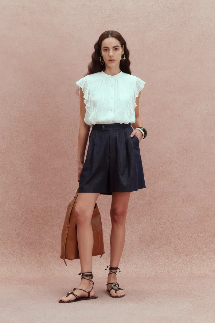 Rebeka Shorts in Lyocell Denim