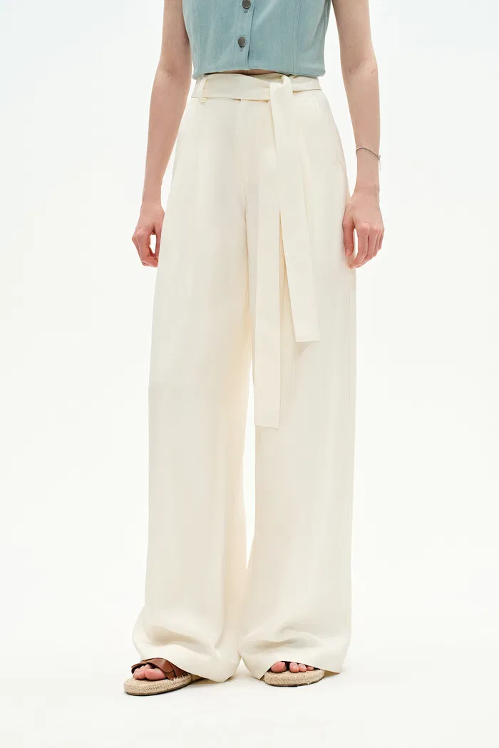 Clare Belted Pants
