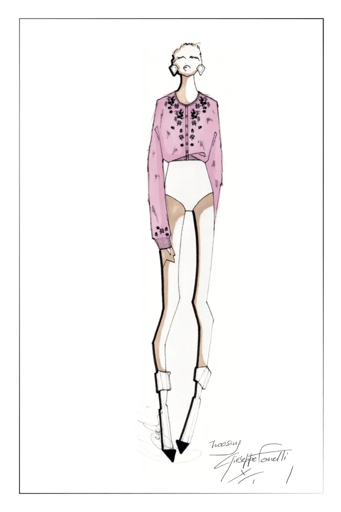 6005-lucy-pink-french-beaded-snake-zodiac-cardigan-in-mohair-knit-1.webp