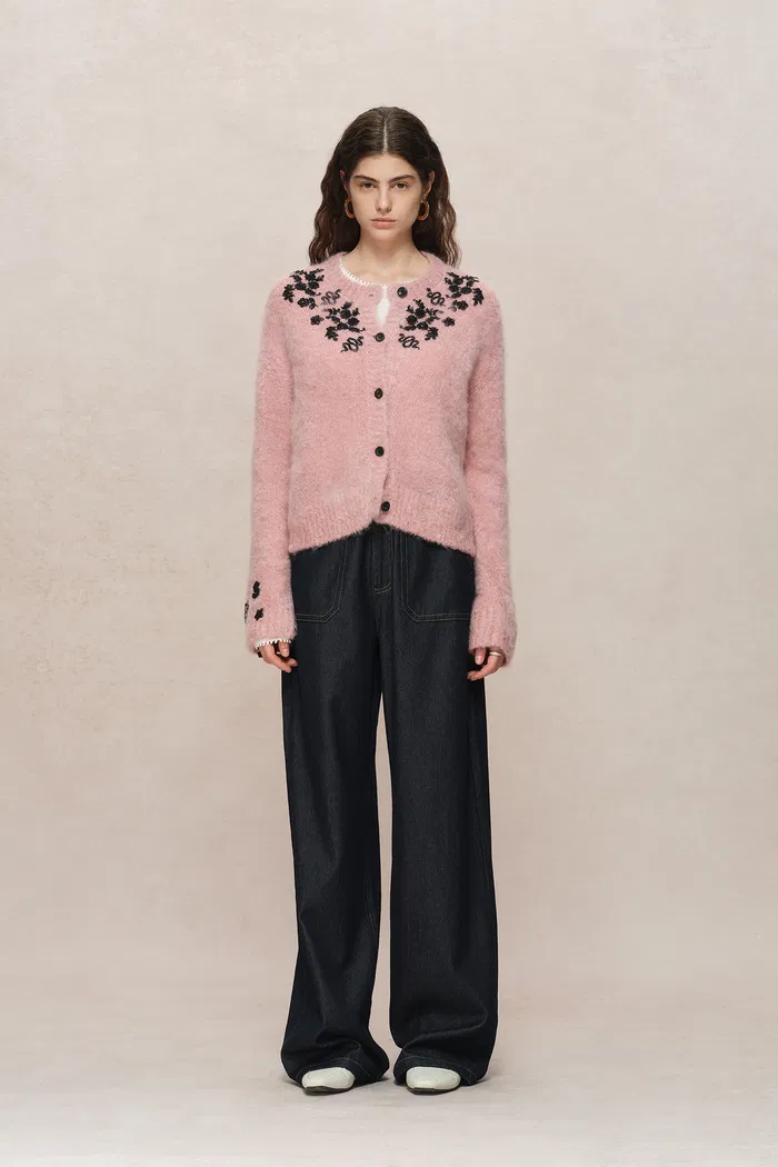 6005-lucy-pink-french-beaded-snake-zodiac-cardigan-in-mohair-knit-1.webp