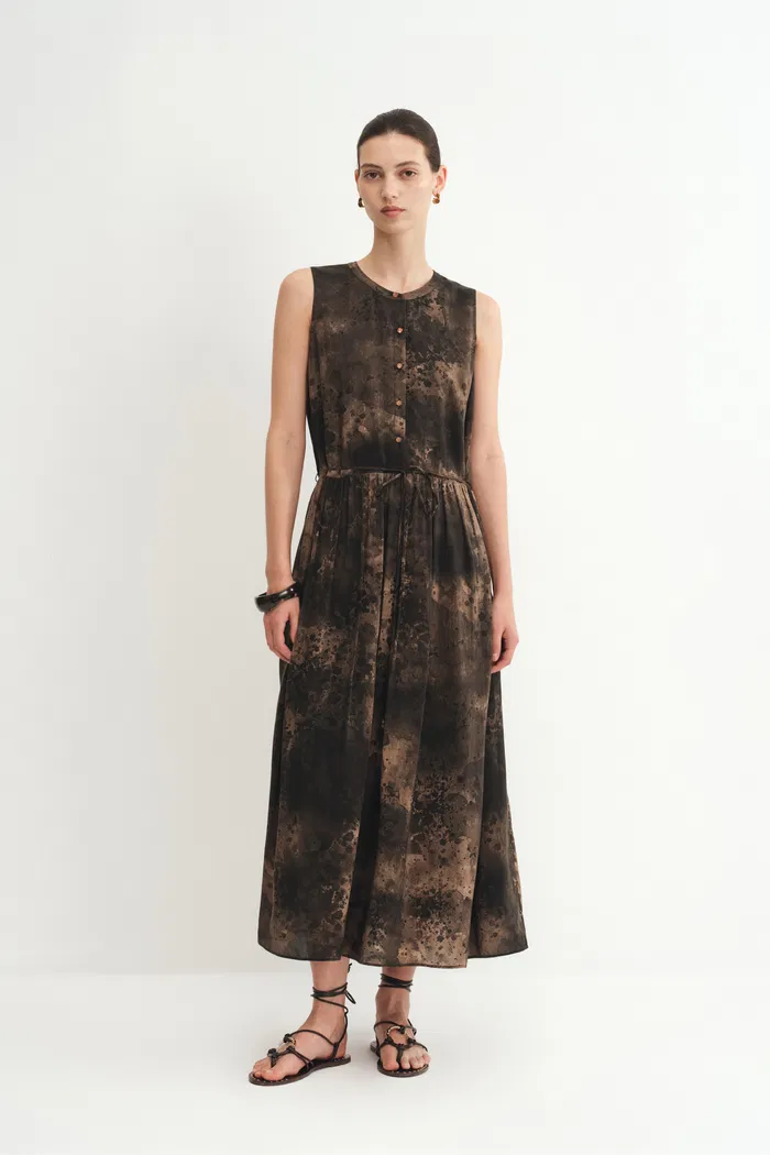 Harper Printed Sleeveless Tank Dress