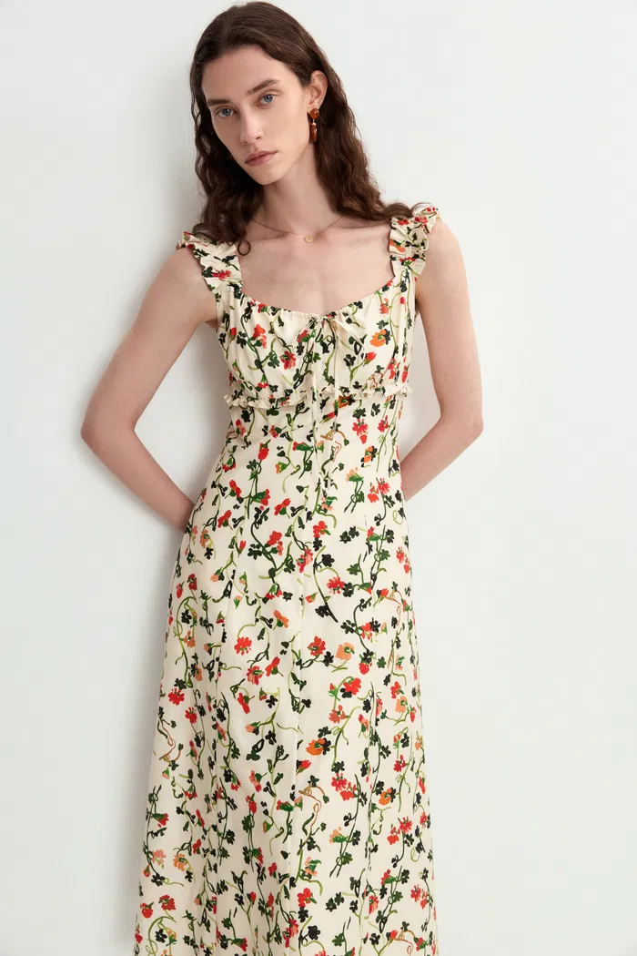 7843-fleur-rose-vine-ruffled-strap-midi-dress-in-silk-cotton-1.webp