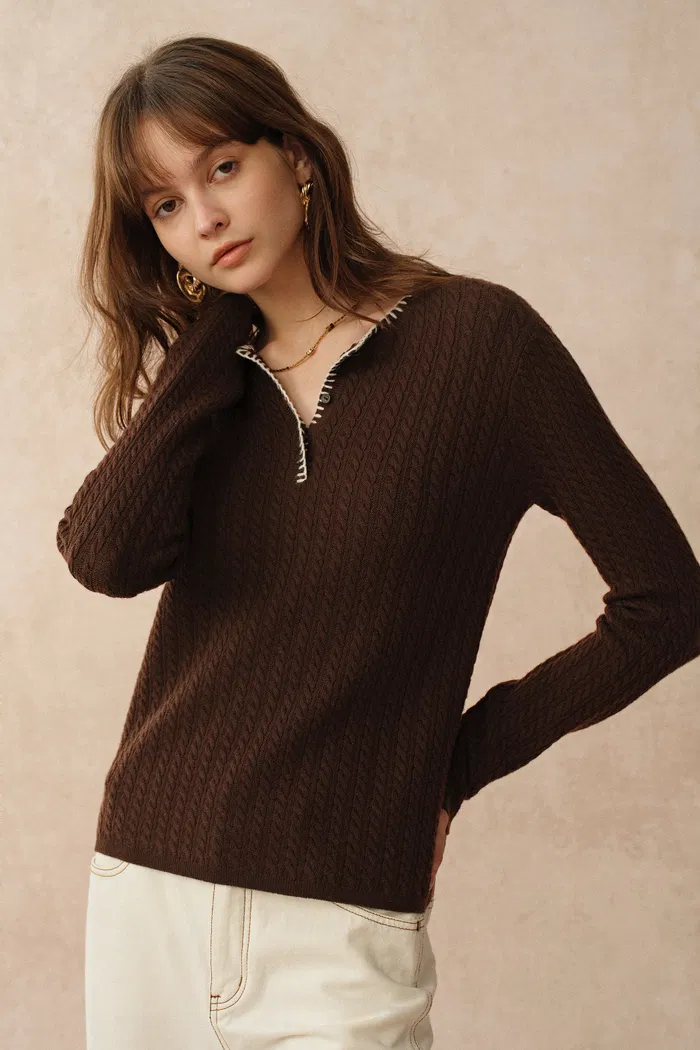 802-mika-brown-henley-neck-long-sleeve-top-in-merino-wool-cable-knit-1.webp