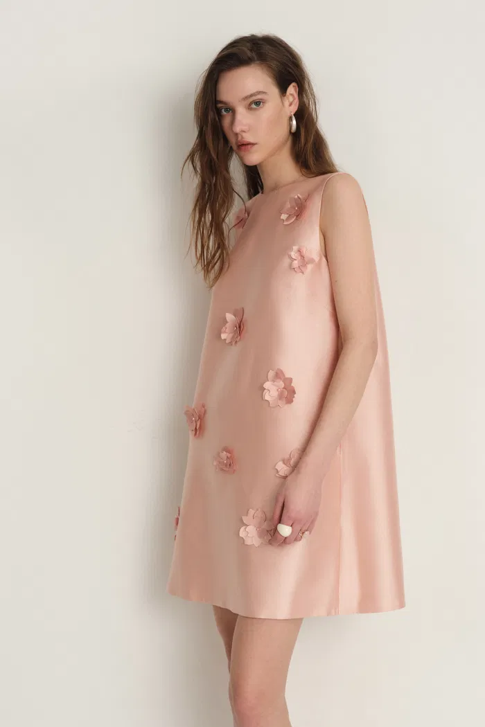 8157-luminere-beaded-floral-applique-sleeveless-short-dress-in-silk-wool-satin-1.webp
