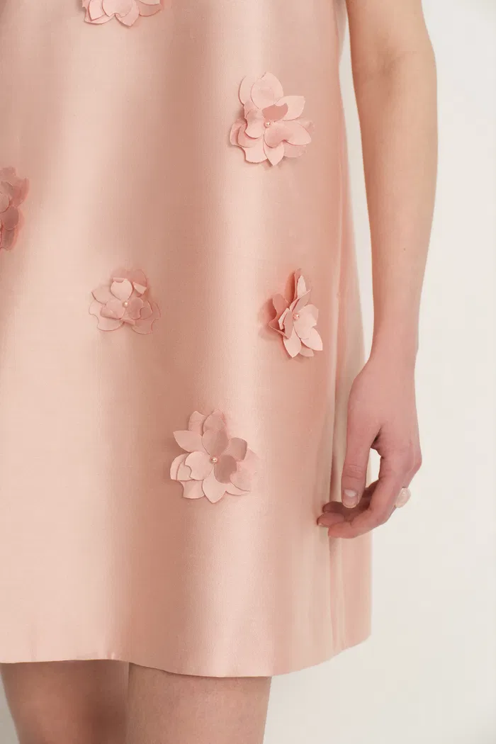 8157-luminere-beaded-floral-applique-sleeveless-short-dress-in-silk-wool-satin-1.webp