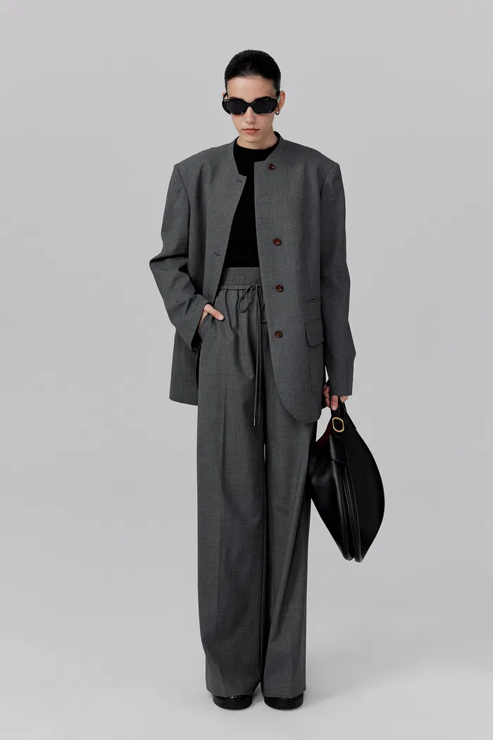 ClÃ©on Trousers in Semi-Worsted Wool
