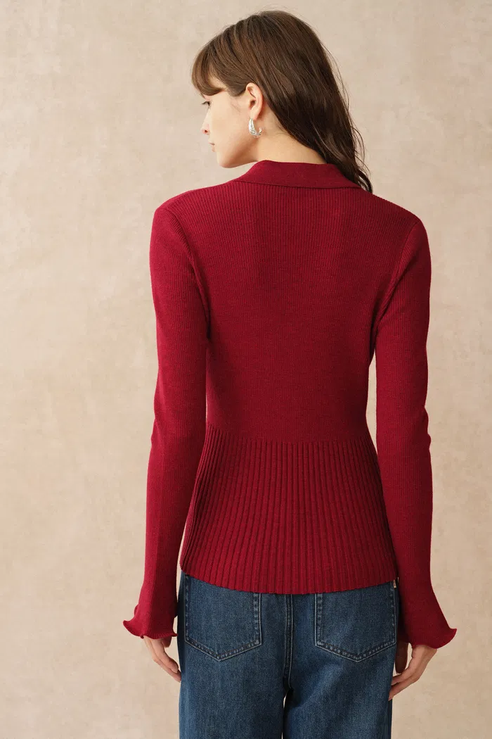 900-katia-red-beige-wavy-cuff-fitted-collared-cardigan-in-stretchy-merino-wool-cable-knit-1.webp