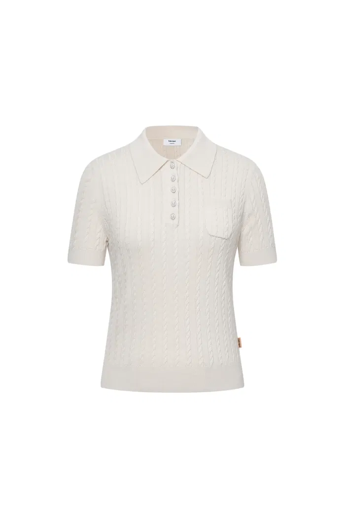 9134-gracia-white-polo-top-in-high-stretch-knit-1.webp
