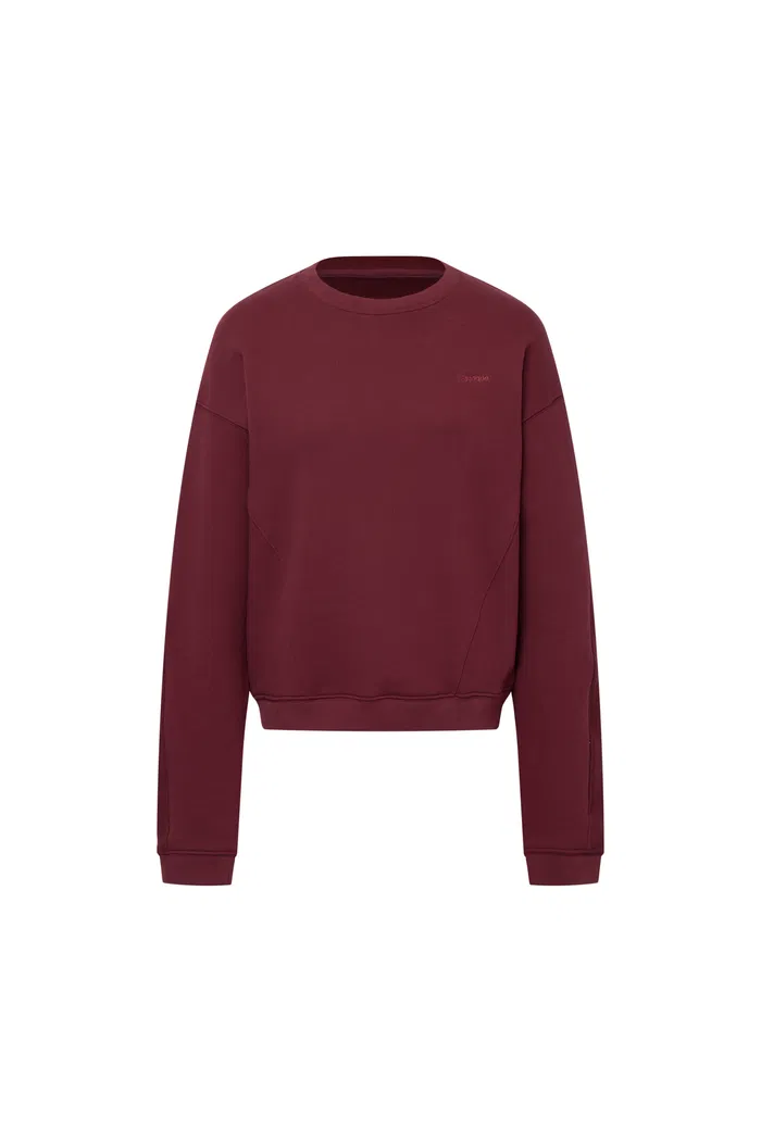 9186-lotus-red-crewneck-sweatshirt-in-cotton-1.webp