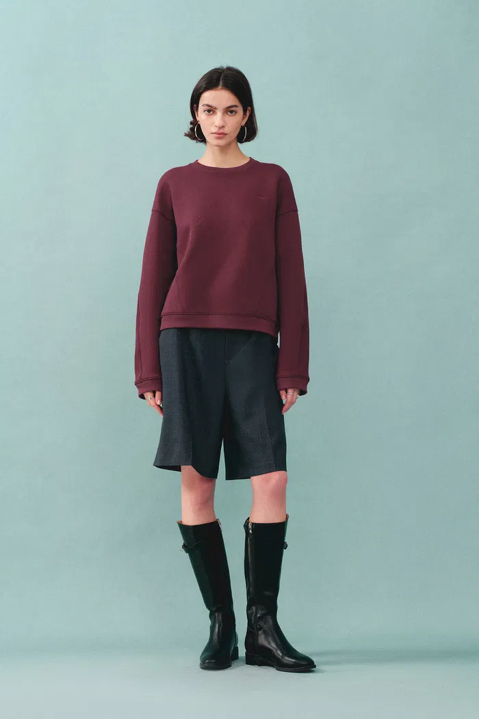 9186-lotus-red-crewneck-sweatshirt-in-cotton-1.webp