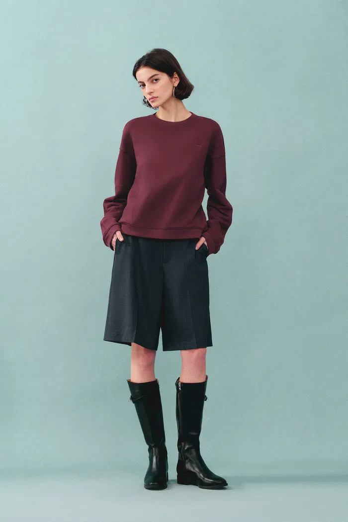 9186-lotus-red-crewneck-sweatshirt-in-cotton-1.webp