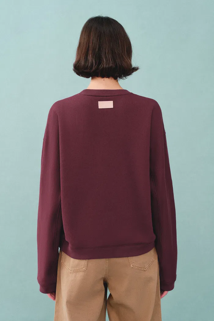 9186-lotus-red-crewneck-sweatshirt-in-cotton-1.webp