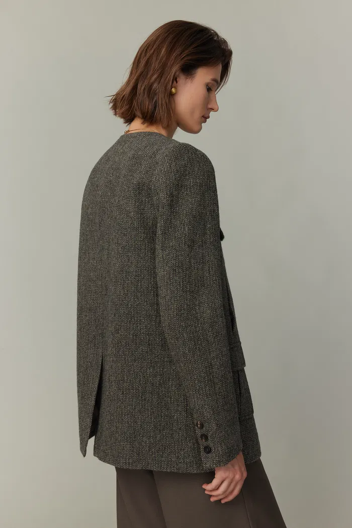 9820-lyudmila-safari-pockets-blazer-in-wool-herringbone-1.webp