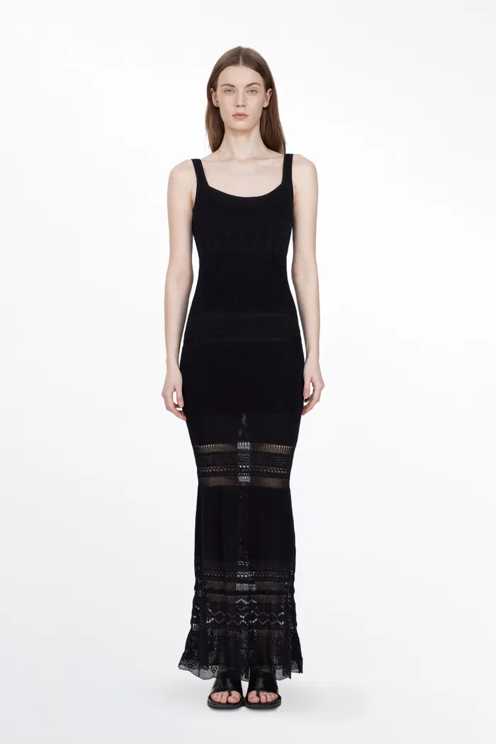 Sacha Bodycon Sundress in Cotton Blend